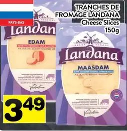 Supermarché PA TRANCHES DE FROMAGE LANDANA | Cheese Slices offer