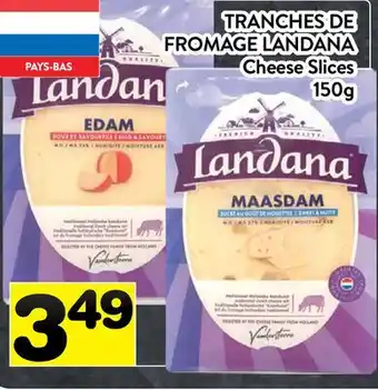 Supermarché PA TRANCHES DE FROMAGE LANDANA | Cheese Slices offer