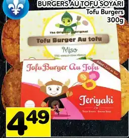 Supermarché PA BURGERS AU TOFU SOYARI | Tofu Burgers offer