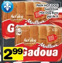 Supermarché PA PAIN HOT DOG GADOUA | Hot Dog Buns offer