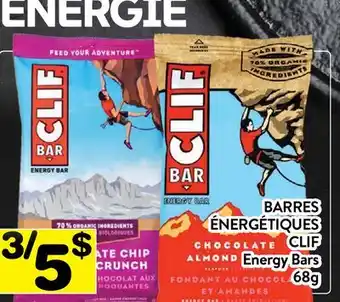 Supermarché PA BARRES ÉNERGÉTIQUES CLIF | Energy Bars offer
