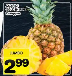 Supermarché PA ANANAS GOLDEN RIPE | Pineapples offer