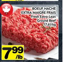 Supermarché PA BOEUF HACHÉ EXTRA-MAIGRE FRAIS | Fresh Extra-Lean Ground Beef offer