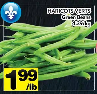 Supermarché PA HARICOTS VERTS | Green Beans offer