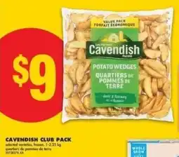 No Frills Cavendish club pack offer