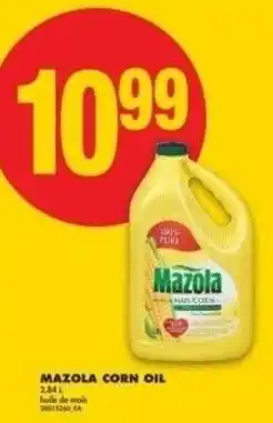 No Frills Mazola corn oil offer