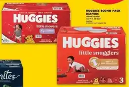 No Frills Huggies econo pack diapers offer