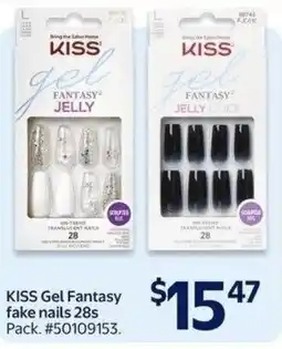 Walmart Kiss gel fantasy fake nails offer