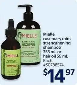 Walmart Mielle rosemary mint strengthening shampoo or hair oil offer