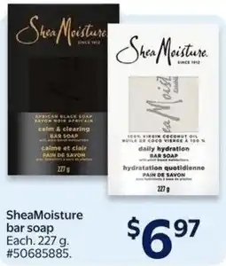 Walmart SheaMoisture bar soap offer