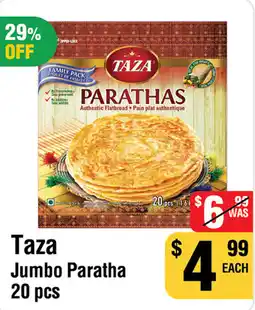 Iqbal Foods Taza Jumbo Paratha offer