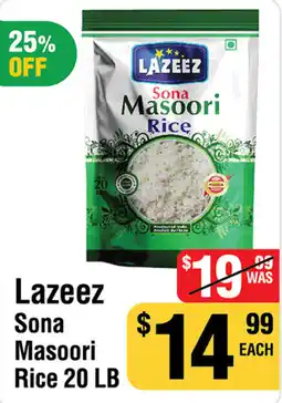 Iqbal Foods Lazeez sona masoori rice offer