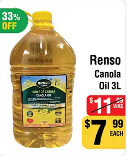 Iqbal Foods Renso canola oil offer