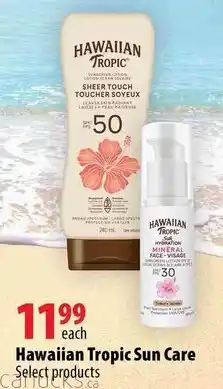 London Drugs Hawaiian tropic sun care offer