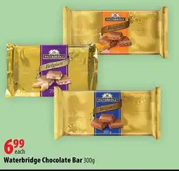 London Drugs Waterbridge chocolate bar offer
