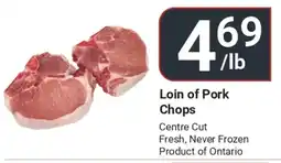 Di Pietro Loin of pork chops offer