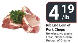 Di Pietro Rib End Loin of Pork Chops offer