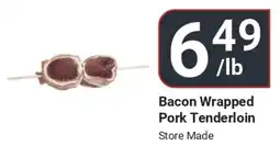 Di Pietro Bacon wrapped pork tenderloin offer