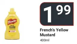 Di Pietro French's Yellow Mustard offer