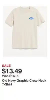 Old Navy Old Navy Graphic Crew-Neck T-Shirt offer