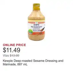 Costco Kewpie Deep-roasted Sesame Dressing and Marinade, 887 mL offer