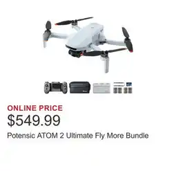 Costco Potensic ATOM 2 Ultimate Fly More Bundle offer