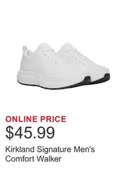 Costco Kirkland Signature Men's Comfort Walker offer