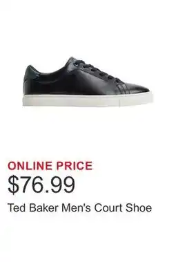Costco Ted Baker Men's Court Shoe offer