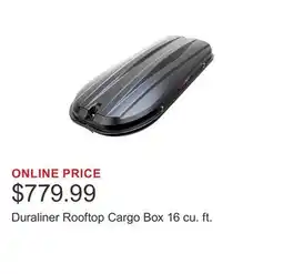 Costco Duraliner Rooftop Cargo Box 16 cu. ft offer
