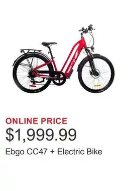 Costco Ebgo CC47 + Electric Bike offer