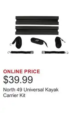 Costco North 49 Universal Kayak Carrier Kit offer