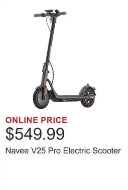 Costco Navee V25 Pro Electric Scooter offer