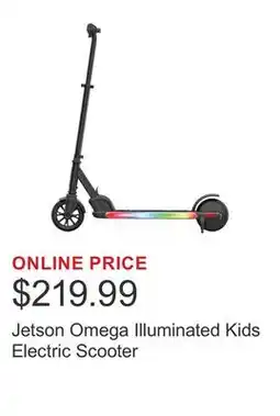 Costco Jetson Omega Illuminated Kids Electric Scooter offer