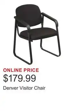 Costco Denver Visitor Chair offer