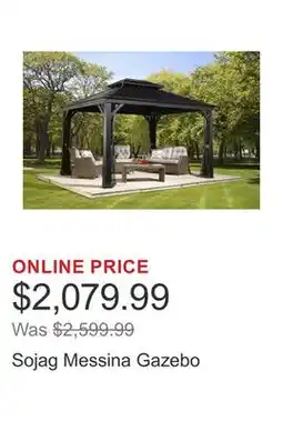 Costco Sojag Messina Gazebo offer