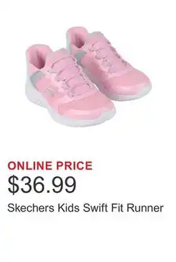Costco Skechers Kids Swift Fit Runner offer