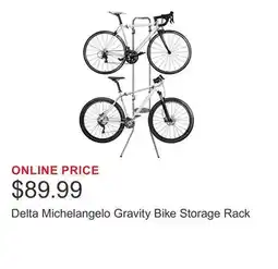 Costco Delta Michelangelo Gravity Bike Storage Rack offer