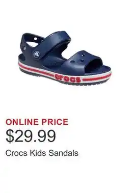 Costco Crocs Kids Sandals offer