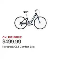 Costco Northrock CL5 Comfort Bike offer