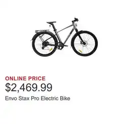 Costco Envo Stax Pro Electric Bike offer
