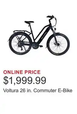 Costco Voltura 26 in. Commuter E-Bike offer