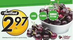 Sobeys Cherries offer