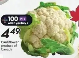 Sobeys Cauliflower offer