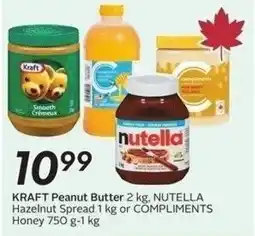 Sobeys KRAFT Peanut Butter offer