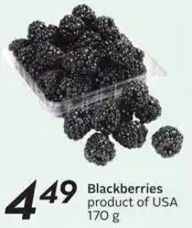 Sobeys Blackberries offer