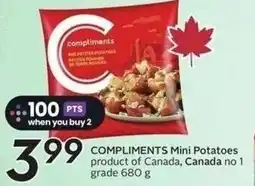Sobeys Compliments mini potatoes offer