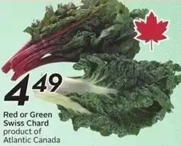 Sobeys Red or Green Swiss Chard offer