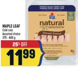 Marché Adonis MAPLE LEAF Cold cuts offer