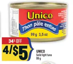 Marché Adonis UNICO Solid light tuna offer