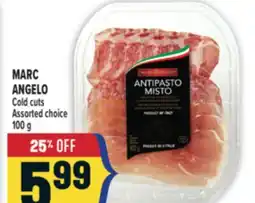 Marché Adonis MARC ANGELO Cold cuts offer